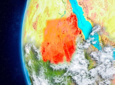 Sudan uzaydan yeryüzündeki