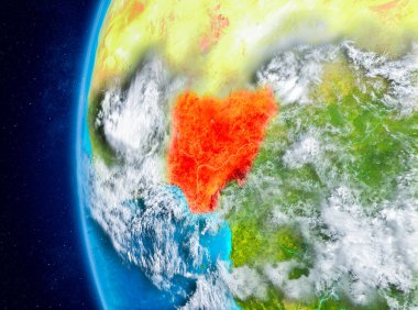 Uzaydan yeryüzündeki Nijerya