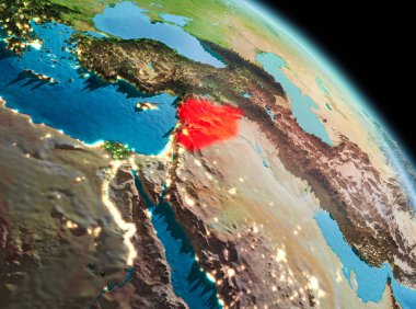 Suriye dünya üzerindeki sabah