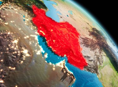 Iran dünya üzerindeki sabah