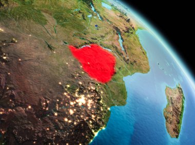 Zimbabve dünya üzerindeki sabah