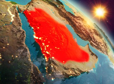 Suudi Arabistan yörüngeden Sunrise
