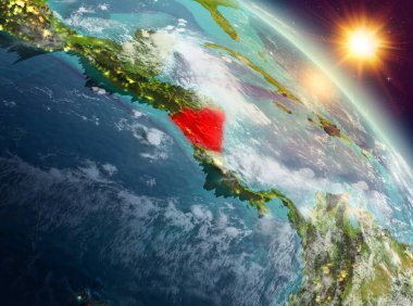 Nikaragua yörüngeden Sunrise