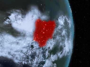 Gece boyunca yeryüzünde Nijerya