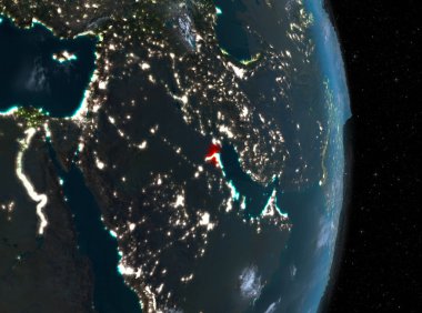 Gece boyunca dünya üzerinde Kuveyt