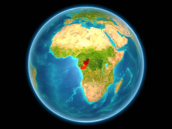 地球上のコンゴ — ストック写真