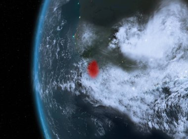 Sierra Leone kırmızı gece