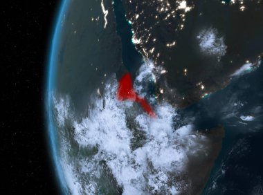 Eritre kırmızı gece