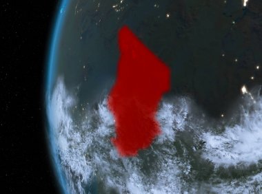 Chad kırmızı gece