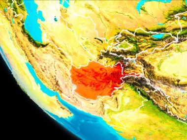 Uzaydan Dünya'Afganistan