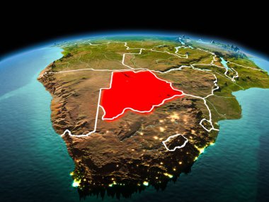 Planet Earth alan Botsvana