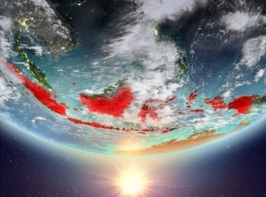 Güneş ile Endonezya