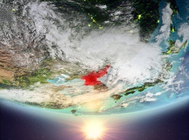 Kuzey Kore ile güneş