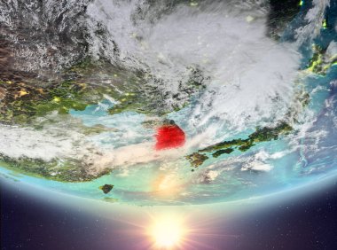 Güney Kore ile güneş