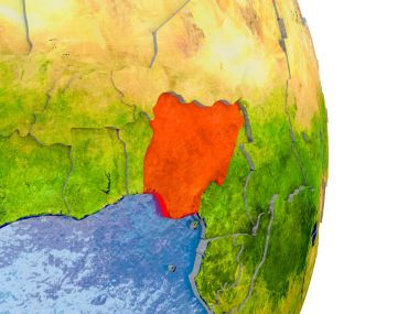 Nijerya gerçekçi dünya üzerinde