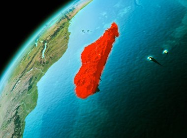 Akşam alan Madagaskar