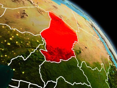 Chad yörüngeden sabah