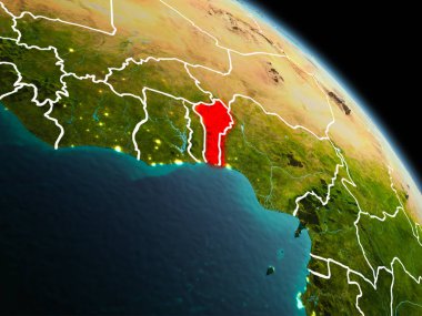Benin yörüngeden sabah