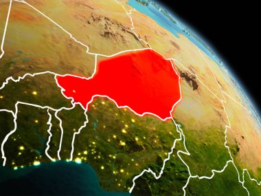 Sabah yörüngeden Nijer