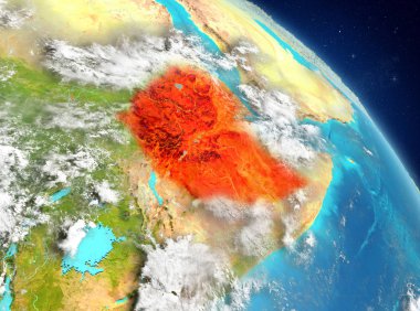 Yörüngeden Etiyopya