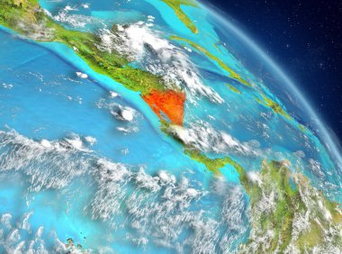 Nikaragua yörüngeden