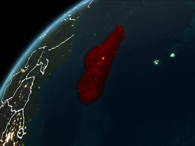 Gece boyunca Madagaskar