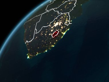 Gece boyunca Lesotho