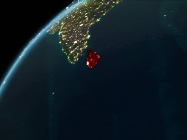 Gece boyunca Sri Lanka