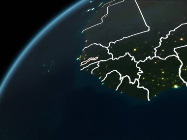 Gece boyunca Gambiya