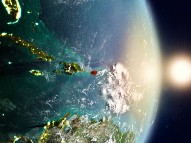 Porto Riko gündoğumu sırasında