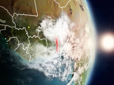 Togo gündoğumu sırasında