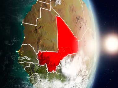 Gündoğumu sırasında mali