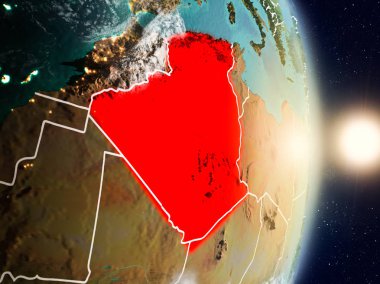 Cezayir gündoğumu sırasında