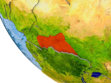 Orta Afrika Dünya üzerinde