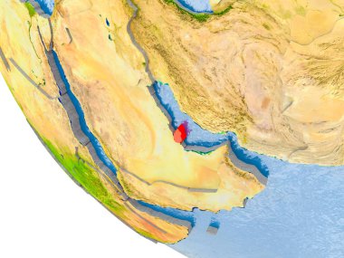 Dünya üzerinde Katar