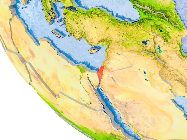 İsrail dünya üzerinde