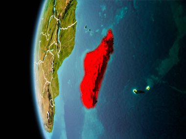 Akşam alan Madagaskar