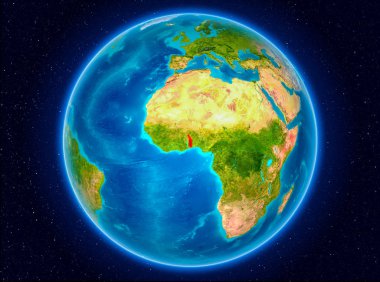 Togo dünya üzerindeki