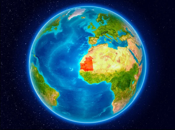 Mauretanien auf Erden — Stockfoto