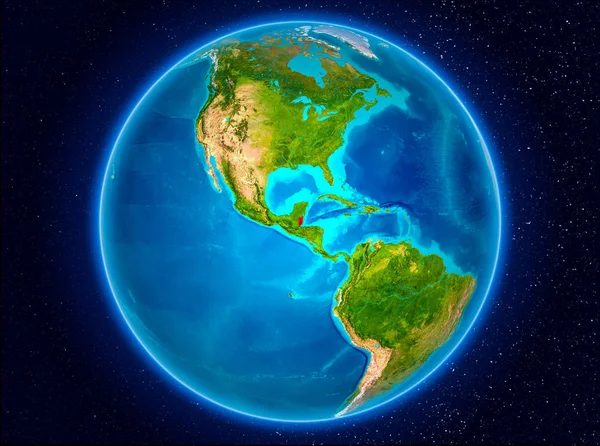 地球上的伯利兹 — 图库照片
