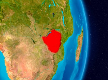 Uzaydan gelen Zimbabve