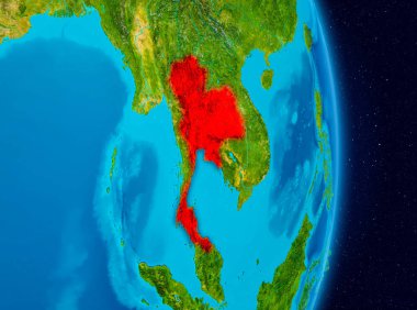 Uzaydan gelen Tayland