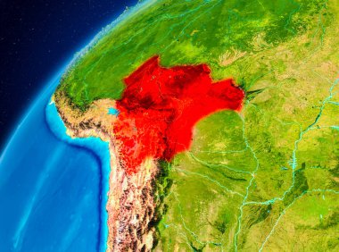 Uzaydan Dünya'Bolivya