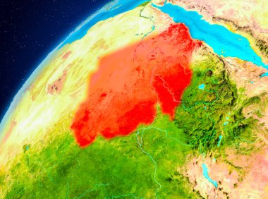 Sudan uzaydan yeryüzündeki