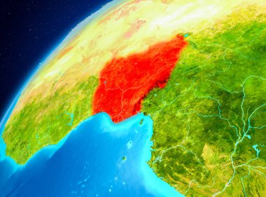 Uzaydan yeryüzündeki Nijerya