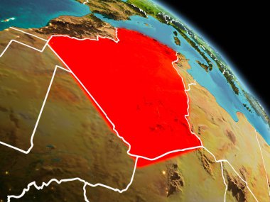 Sabah yörüngeden Cezayir'de