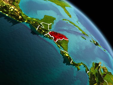 Sabah yörüngeden Honduras