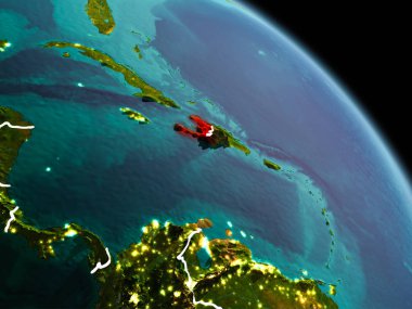 Sabah yörüngeden Haiti'de