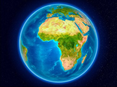 Ekvator Ginesi yeryüzünde