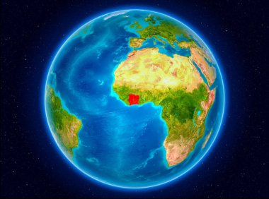 Fildişi Sahili yeryüzünde